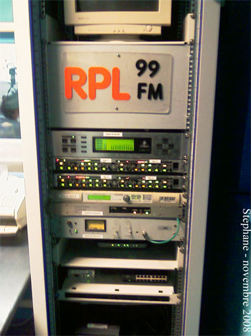 Studio de RPL à Lambersart - www.tvradio-nord.com