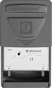 Préamplificateur  1E UHF Johansson