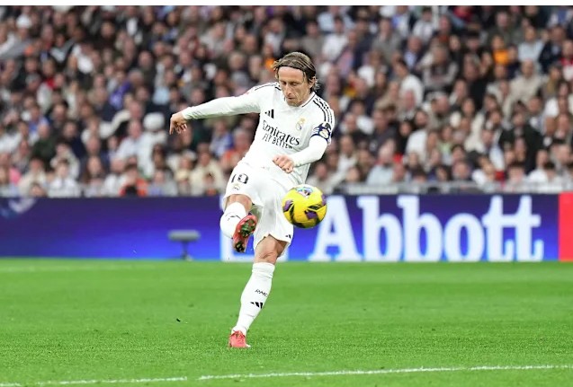 Modric cũng là chân sút phạt rất cừ